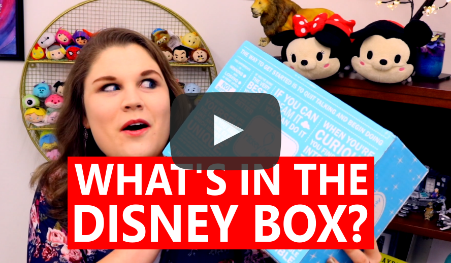 DISNEY SUBSCRIPTION BOX UNBOXING FEB 2016 – Priscilla
